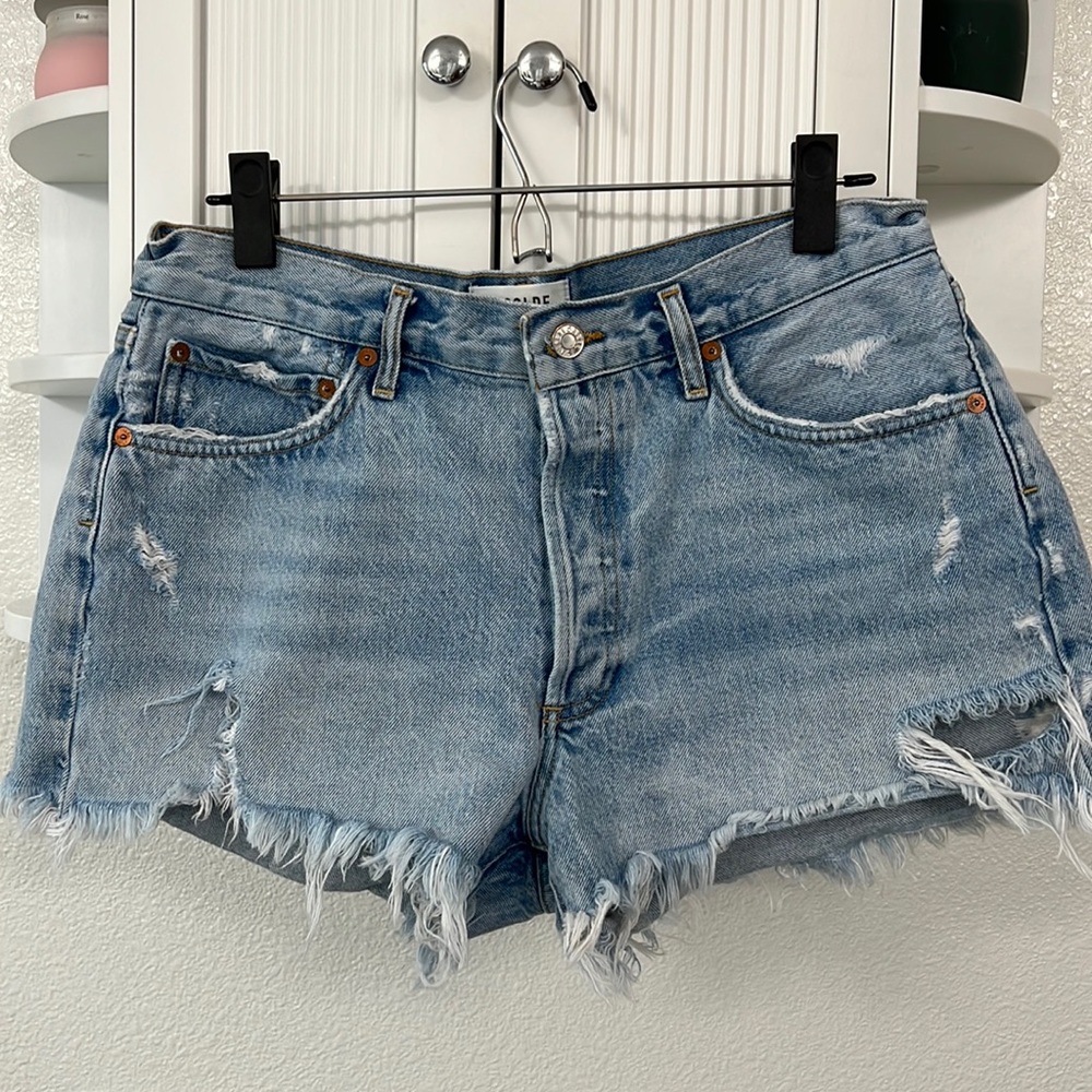 Agolde Distressed Parker Short size 29